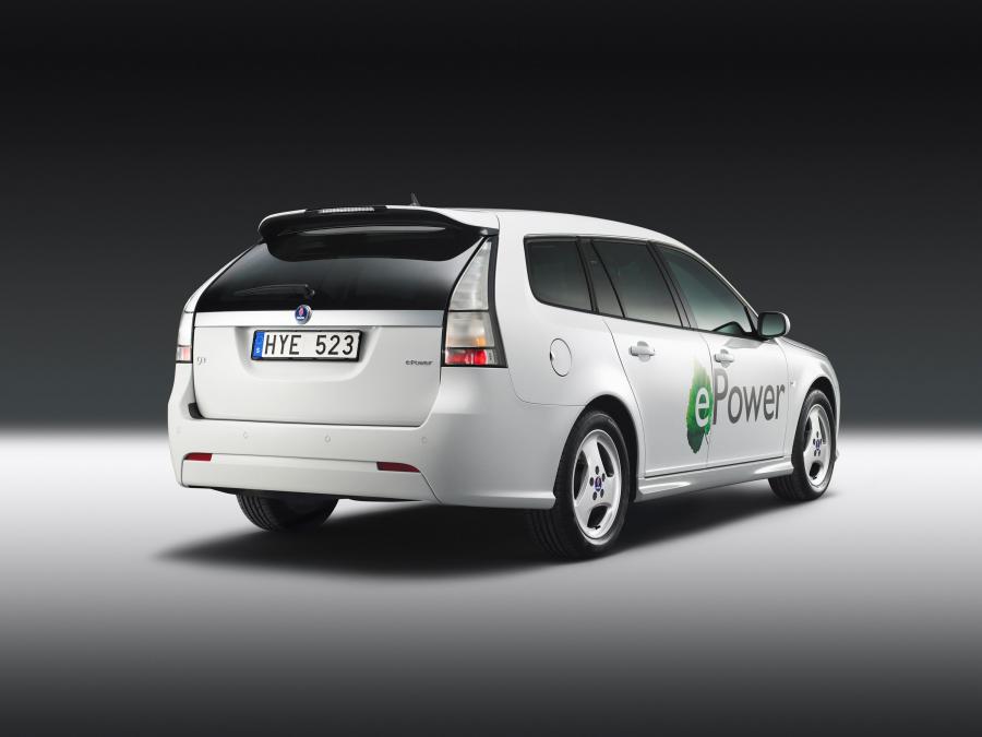  Saab 9-3 ePower Concept 2010 года  (фото 9 из 20)